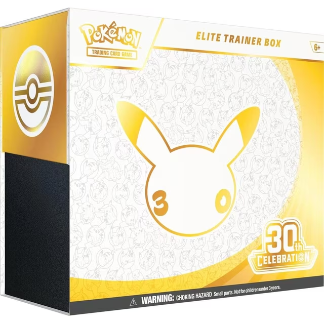 Pokémon 30th Anniversary Elite Trainer Box giveaway prize