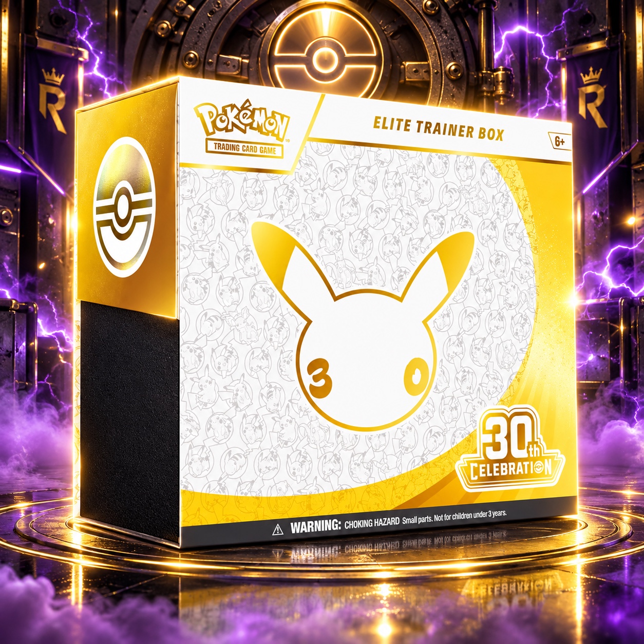 Rare Vault Drop 30th Anniversary ETB Giveaway promotional artwork
